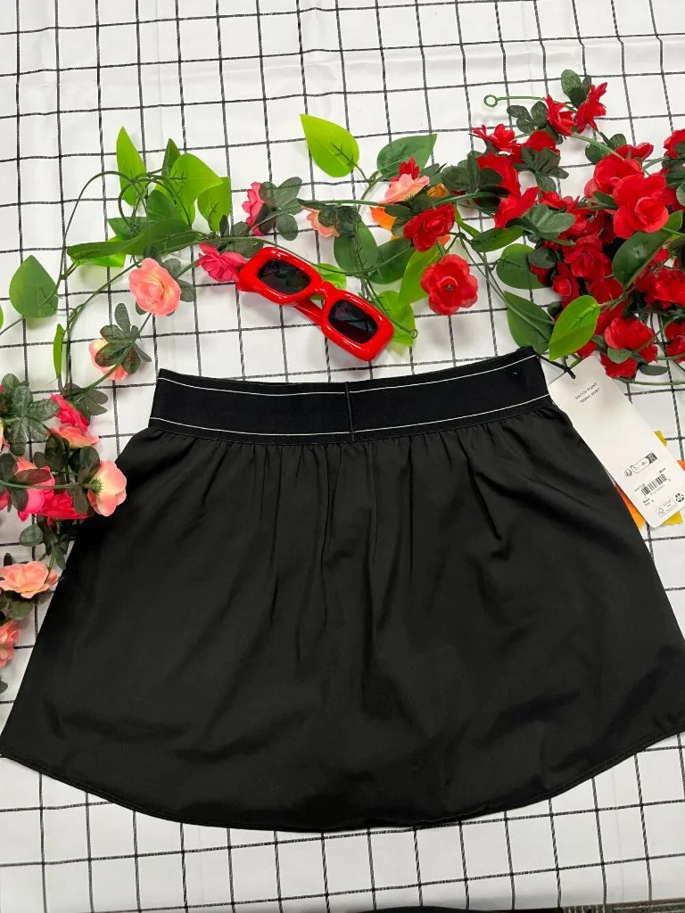NWT🐶 Alo Yoga Match Point Black Tennis Skirt | Create a Stylish Look🍖